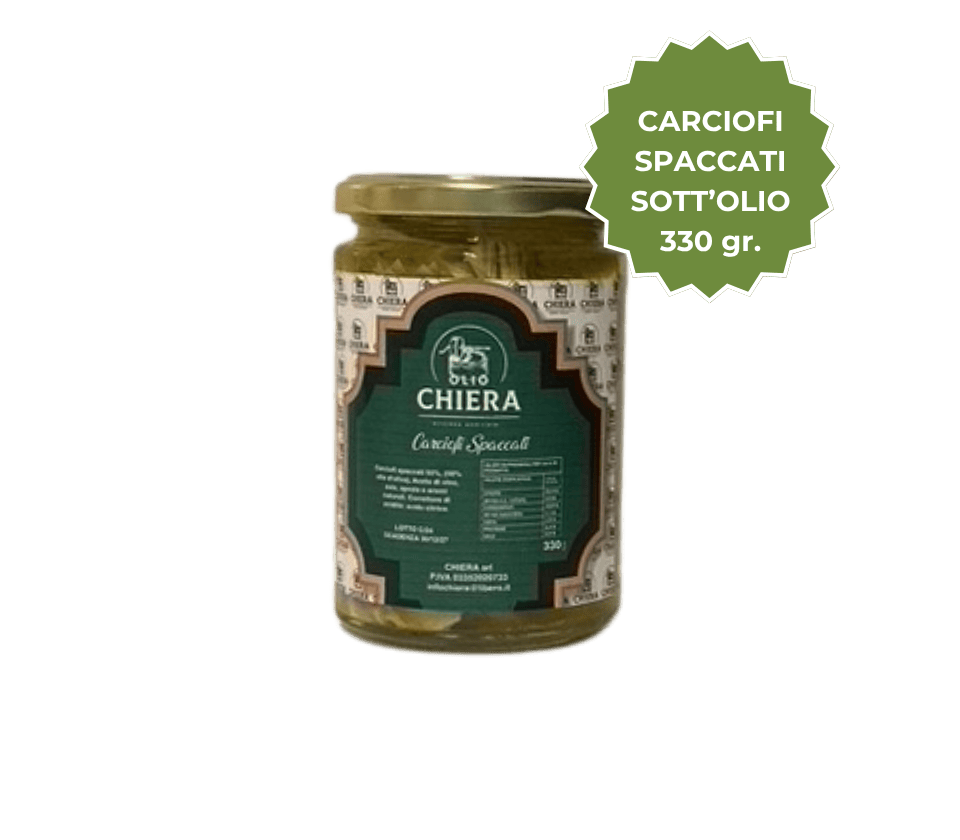 Carciofi Spaccati Sottolio da 330 G