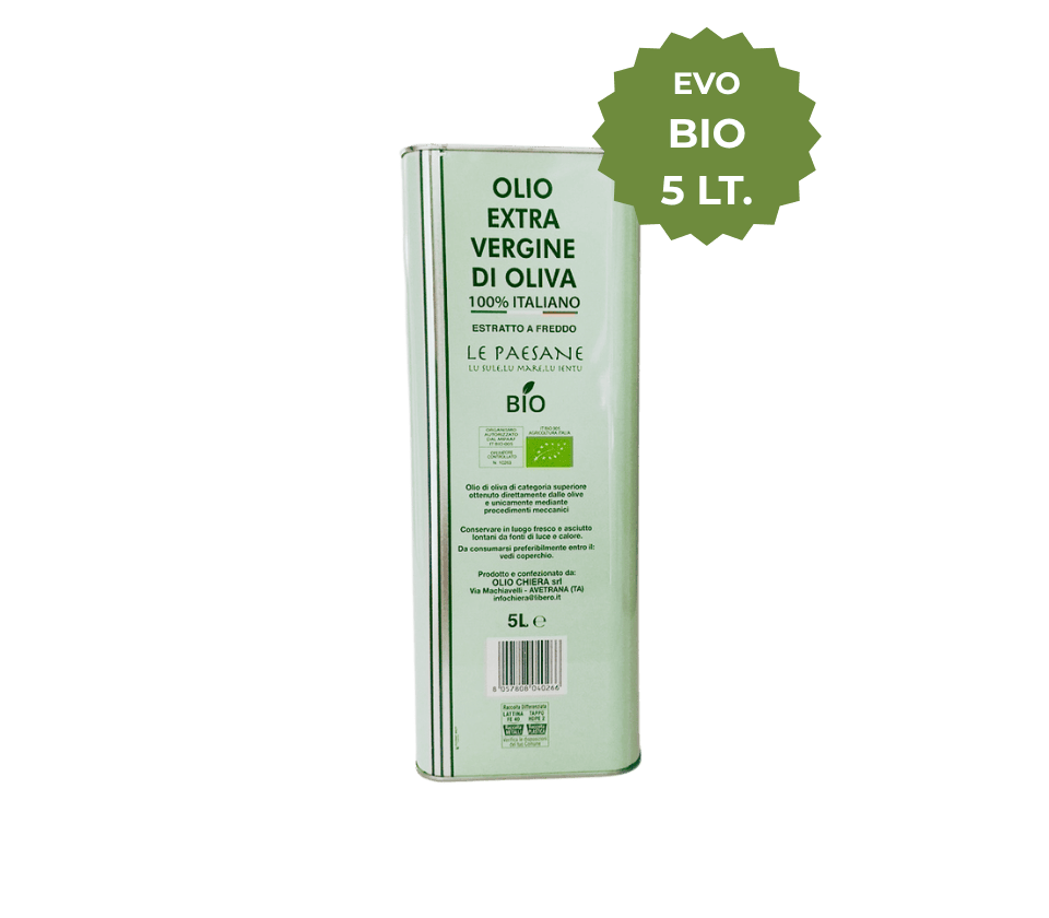 Olio Extravergine di Oliva BIO 5 L - immagine 3