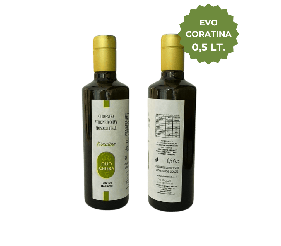 Olio Extravergine di Oliva CORATINA 0,5 L - immagine 3