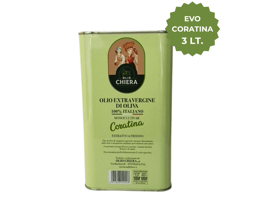 Olio Extravergine di Oliva CORATINA 3 L - immagine 2
