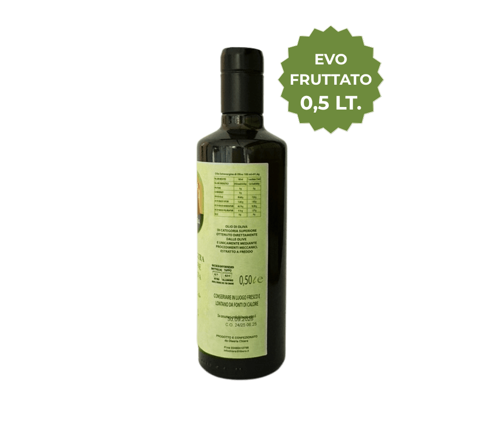 Olio Extravergine di Oliva FRUTTATO 0,5 L - immagine 2