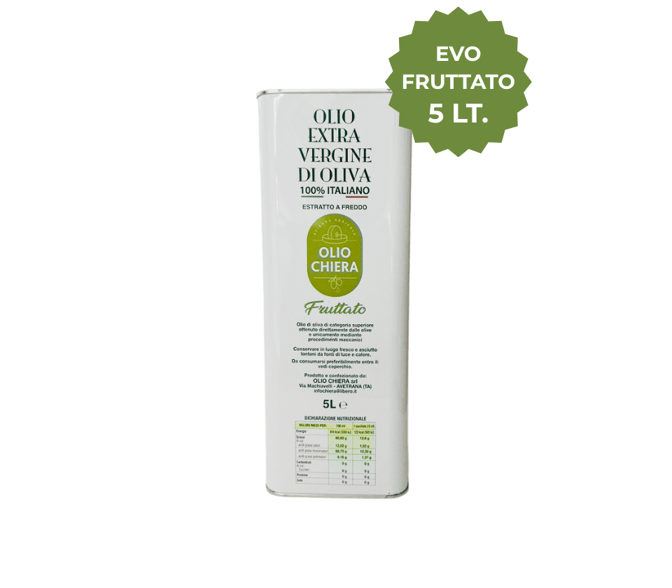 Olio Extravergine di Oliva FRUTTATO 5 L - immagine 2