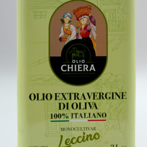 Olio EVO Monocultivar LECCINO 100% Italiano in bottiglia/latta 3 lt